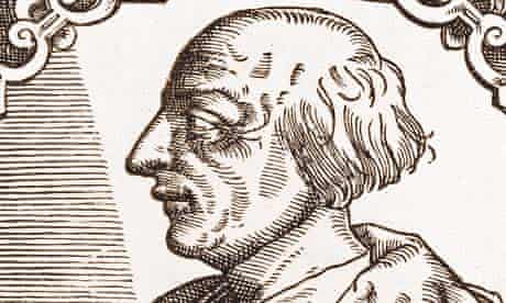 Engraving of Poggio Bracciolini
