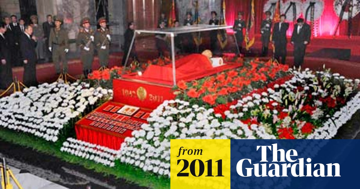 Not So Eternal Leader Kim Jong Il Looks Set To Miss Out On Embalming World News The Guardian