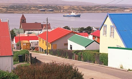 Port Stanley, the capital of the Falkland Islands