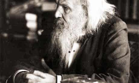 Russian chemist Dmitri Mendeleev