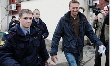  Alexey Navalny arrives for an appeal hearing at a court in Moscow