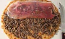 Assembling James Martin's beef wellington