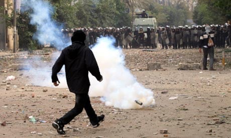 Egypt, teargas