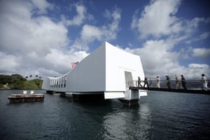 Pearl Harbour 70th: A memorial service is held to commemorate 70th anniversary of Pearl Harbour