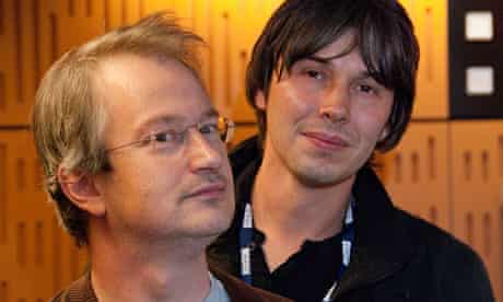 Robin Ince and Brian Cox