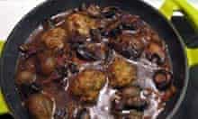 Hugh beef stew with dumplings