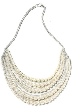 Boardwalk Empire look: Pearl necklace