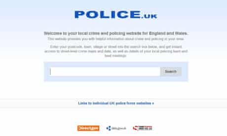 The police.uk website
