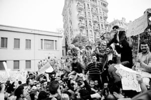 impressions from egypt s front line opinion the guardian