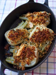 Baked fennel.