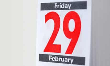 29 February on the calendar