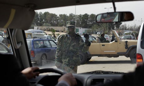 Libya checkpoint