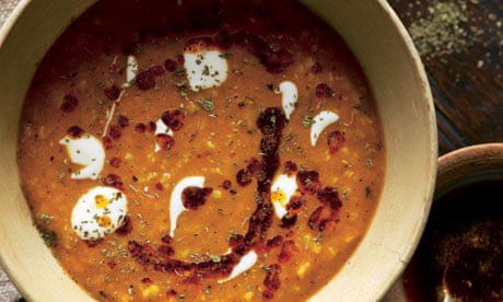 Bulgur and red lentil soup