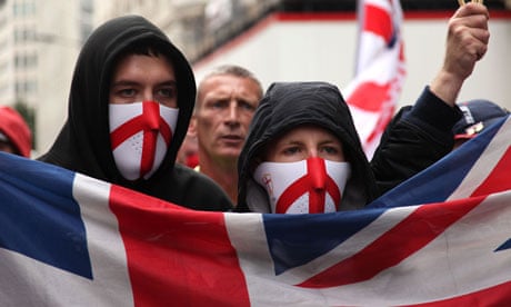 EDL protest attracts European far-right activists | English Defence League | The Guardian