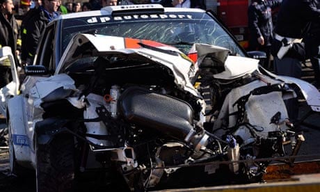 Robert Kubica rally crash