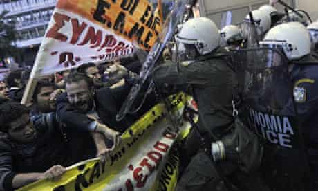 Greek demonstration 2010