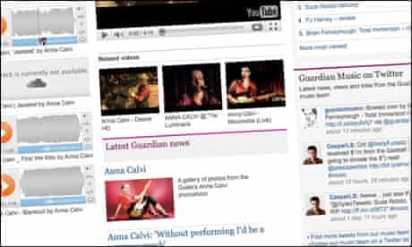 Guardian content is included on Anna Calvi's SXSW listings page