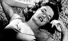 Jane Russell in a publicity shot for The Outlaw