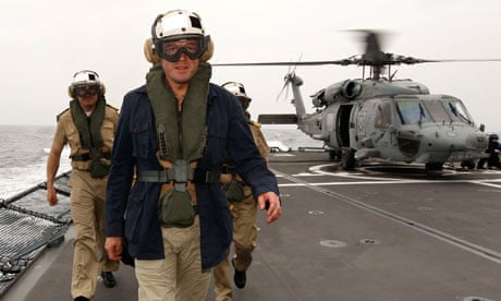 German Defence Minister zu Guttenberg visits frigate 'Hessen'