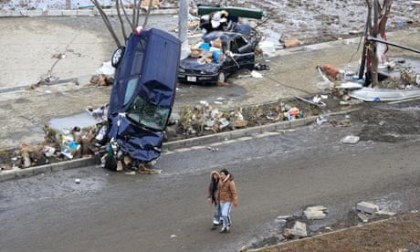 Japan earthquake and tsunami - aftermath in Miyagi prefecture