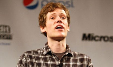 4Chan's Christopher Poole delivers a keynote speech at the 2011 SXSW festival