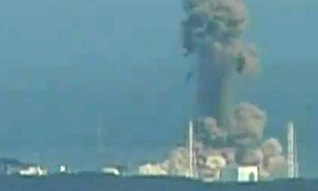 Explosion at Japan's Fukushima nuclear power plant, March 2011