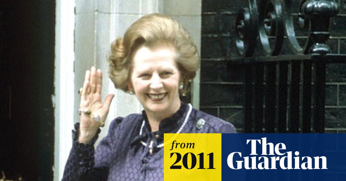 Margaret Thatcher S Wallpaper Gaffe Politics The Guardian