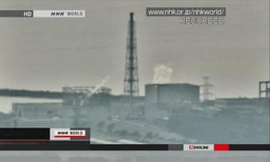 Japan Eartquake: Smoke  from the nuclear reactors of Fukushima Daiichi nuclear power plant