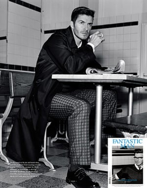 David Beckham: David in Fantastic Man magazine, March 2011