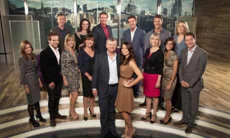 The Daybreak team, led by Adrian Chiles and Christine Bleakley