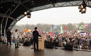 March against cuts: Thousands march in protest to Coalition cuts