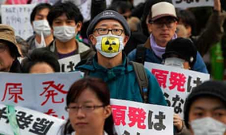 Nuclear power protest in Tokyo