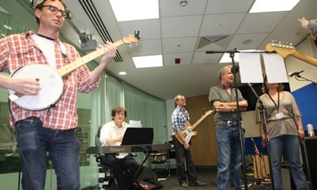 Guardian band Radio Eds cover Radiohead's song Creep