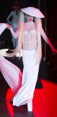 Paris fashion week turns to Lady Gaga and a quiet Belgian | Paris fashion week | The Guardian Paris fashion week turns to Lady Gaga and a quiet Belgian | Paris fashion week | The Guardian