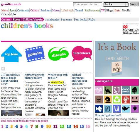 Guardian Children's books
