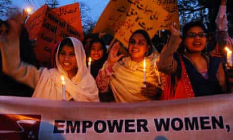 Pakistani women's rights activists