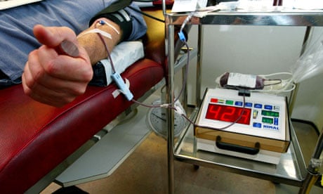 Gay blood donation