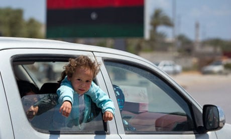 Libyan children in Misrata