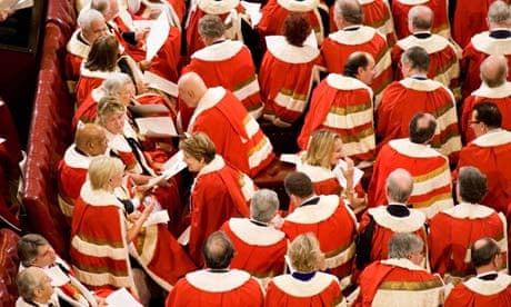 The House of Lords is too full, a report has warned David Cameron