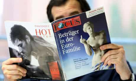 Greece complains about frontpage of 'Focus' magazine