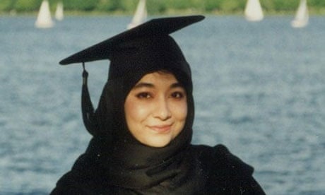 Pakistani scientists Dr Aafia Siddiqui in a graduation photo