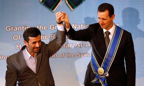 Mahmoud Ahmadinejad Bashar Assad