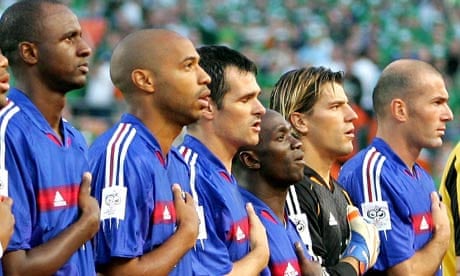 French football team players (From L) Pa