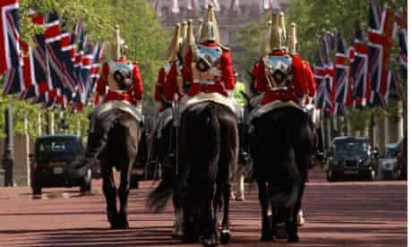 Household Cavalry on The Mall