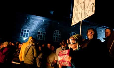 Icelanders Protest Mishandling Of Financial Crash