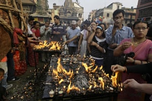 Patan Nepal Rituals in fr 014