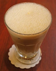 French cafe frappe
