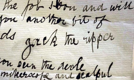 Jack the Ripper letter 1888