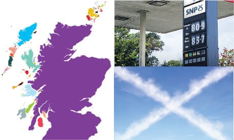 &&& give Scotland some colour; Work Club’s ‘oil exhibitionism’; &&& remake the Scottish flag. 