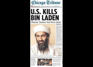 Newspapers on Osama: Chicago Tribune